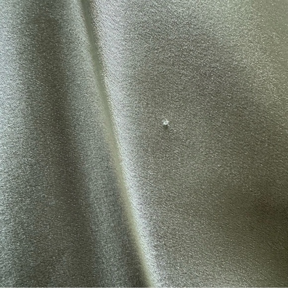 Show Me Your Mumu Green Verona Cowl Satin Midi Dress size Small - Picture 11 of 12